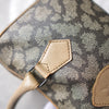 1990's Cassandra Logo Giraffe Pattern Mini Boston Bag