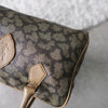 1990's Cassandra Logo Giraffe Pattern Mini Boston Bag