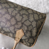 1990's Cassandra Logo Giraffe Pattern Mini Boston Bag