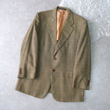 1990's Check Tailored Jacket - NEWSED