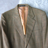 1990's Check Tailored Jacket - NEWSED