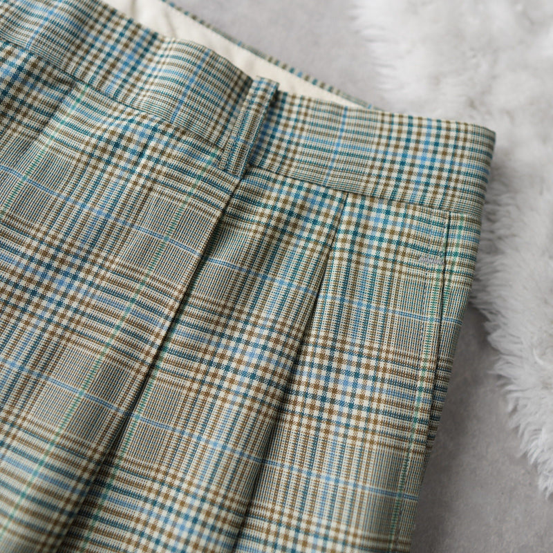 1990's Check Trousers - NEWSED