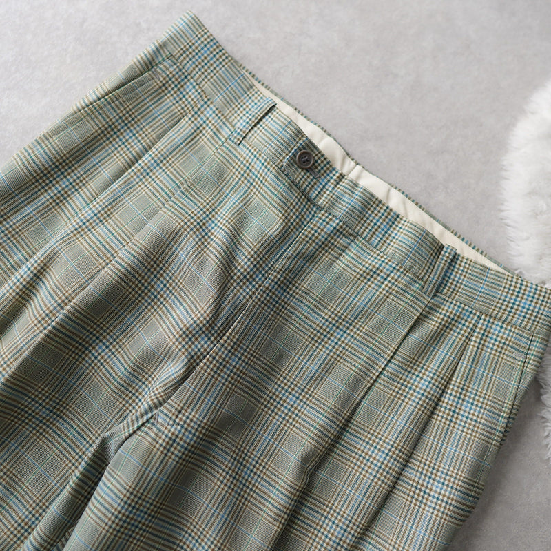 1990's Check Trousers - NEWSED