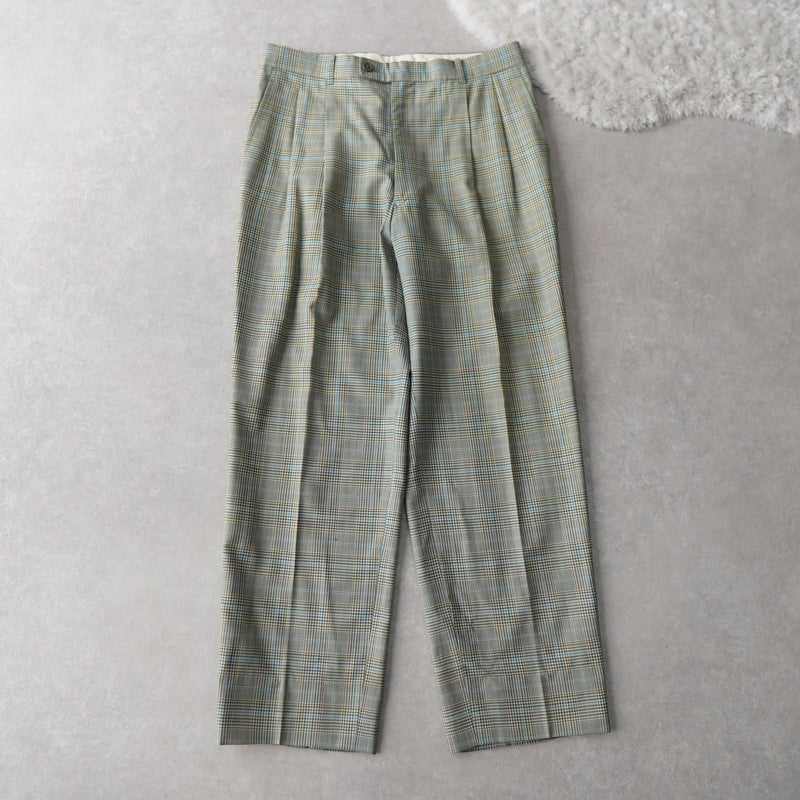 1990's Check Trousers - NEWSED