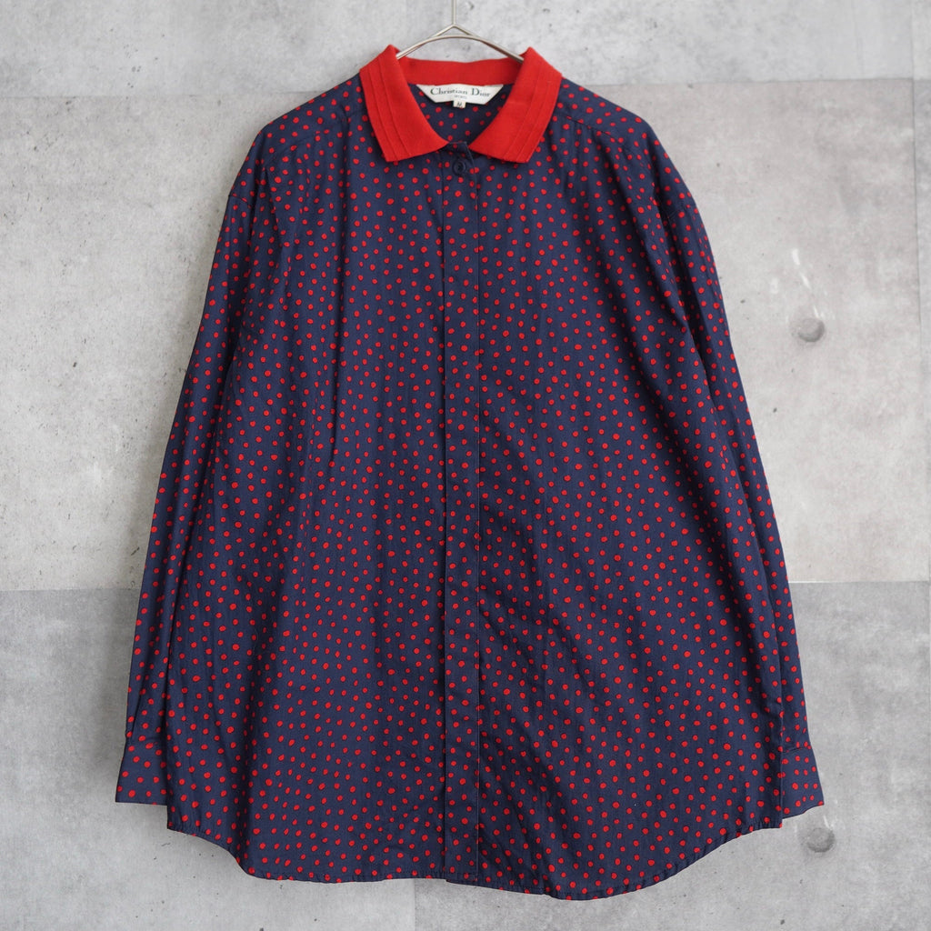 1990's Dots Pattern Shirt