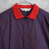 1990's Dots Pattern Shirt - NEWSED