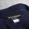 1990's Emblem Logo Embroidery Long Sleeve Polo Shirt