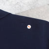 1990's Emblem Logo Embroidery Long Sleeve Polo Shirt