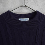 1990's Emblem Logo Embroidery Sweater - NEWSED