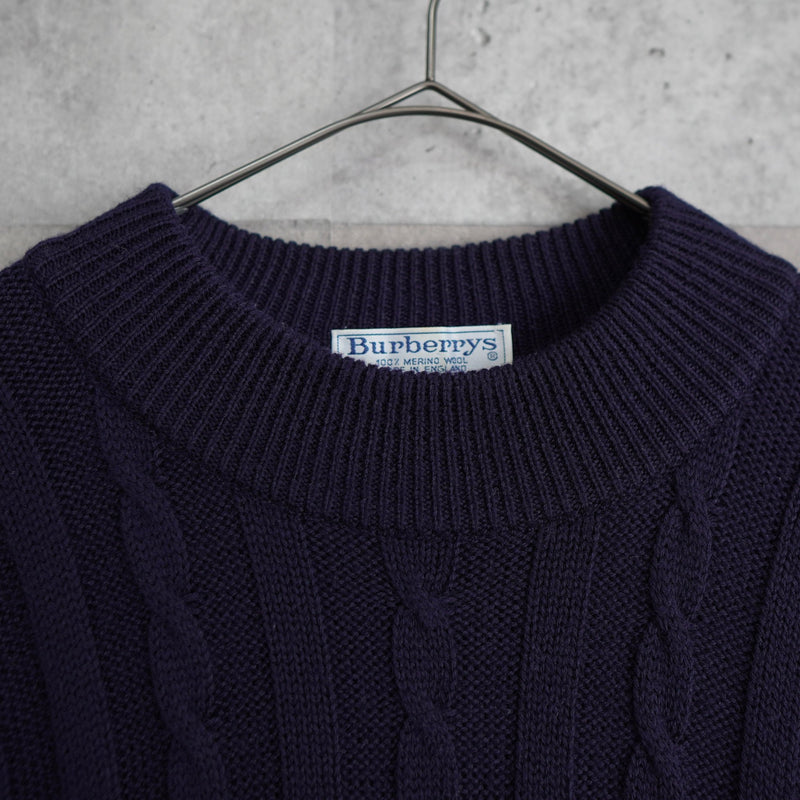 1990's Emblem Logo Embroidery Sweater - NEWSED