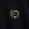 1990's Emblem Logo Embroidery Sweater