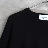 1990's Emblem Logo Embroidery Sweater - NEWSED