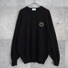 1990's Emblem Logo Embroidery Sweater