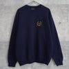 1990's Emblem Logo Embroidery Sweatshirt
