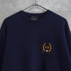 1990's Emblem Logo Embroidery Sweatshirt