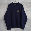 1990's Emblem Logo Embroidery Sweatshirt
