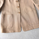 1990's Emblem Logo Embroidery Tailored Jacket - NEWSED