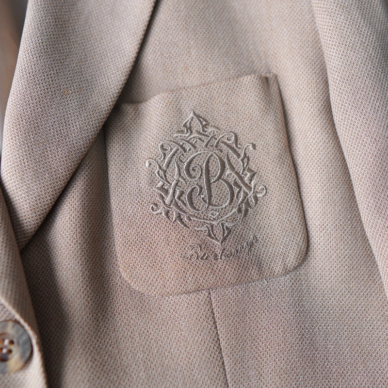 1990's Emblem Logo Embroidery Tailored Jacket - NEWSED