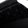 1990's Emboss Cassandra Logo Leather Hand Bag