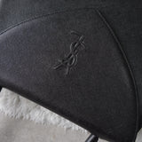 1990's Emboss Cassandra Logo Leather Hand Bag - NEWSED