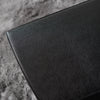 1990's Emboss Cassandra Logo Leather Hand Bag