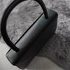 1990's Emboss Cassandra Logo Leather Hand Bag