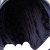 1990's Emboss Cassandra Logo Leather Mini Boston Bag