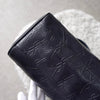 1990's Emboss Cassandra Logo Leather Mini Boston Bag