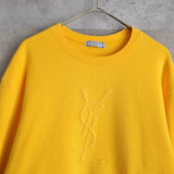 1990's Embossing Logo Sweatshirt - NEWSED