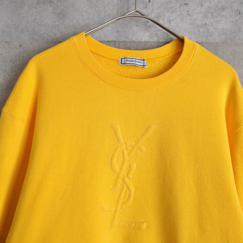 1990's Embossing Logo Sweatshirt - NEWSED