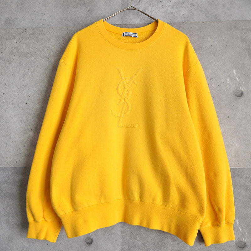 1990's Embossing Logo Sweatshirt - NEWSED