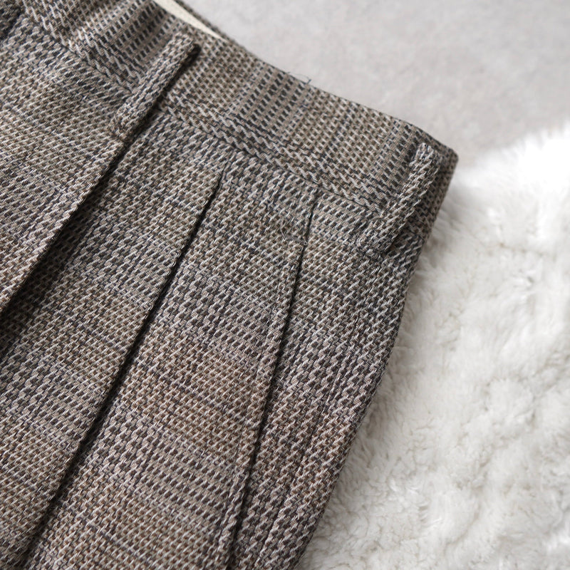 1990's Glen Check Trousers - NEWSED