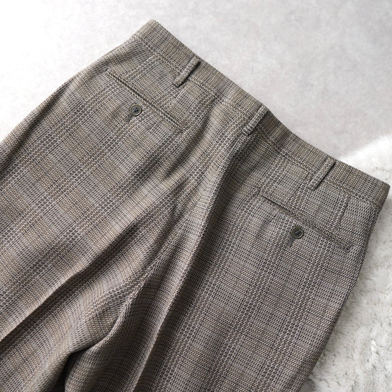 1990's Glen Check Trousers - NEWSED
