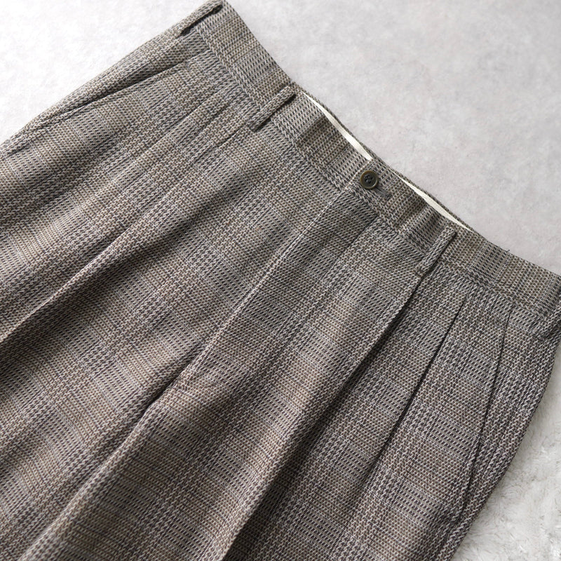 1990's Glen Check Trousers - NEWSED