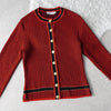 1990's Houndstooth Pattern Knit Ensemble
