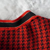 1990's Houndstooth Pattern Knit Ensemble
