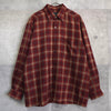 1990's Logo Embroidery Check Shirt