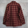 1990's Logo Embroidery Check Shirt