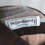 1990's Logo Embroidery Check Shirt - NEWSED