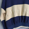 1990's Logo Embroidery Half-zip Sweatshirt