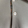 1990's Logo Embroidery Long Sleeve Polo Shirt