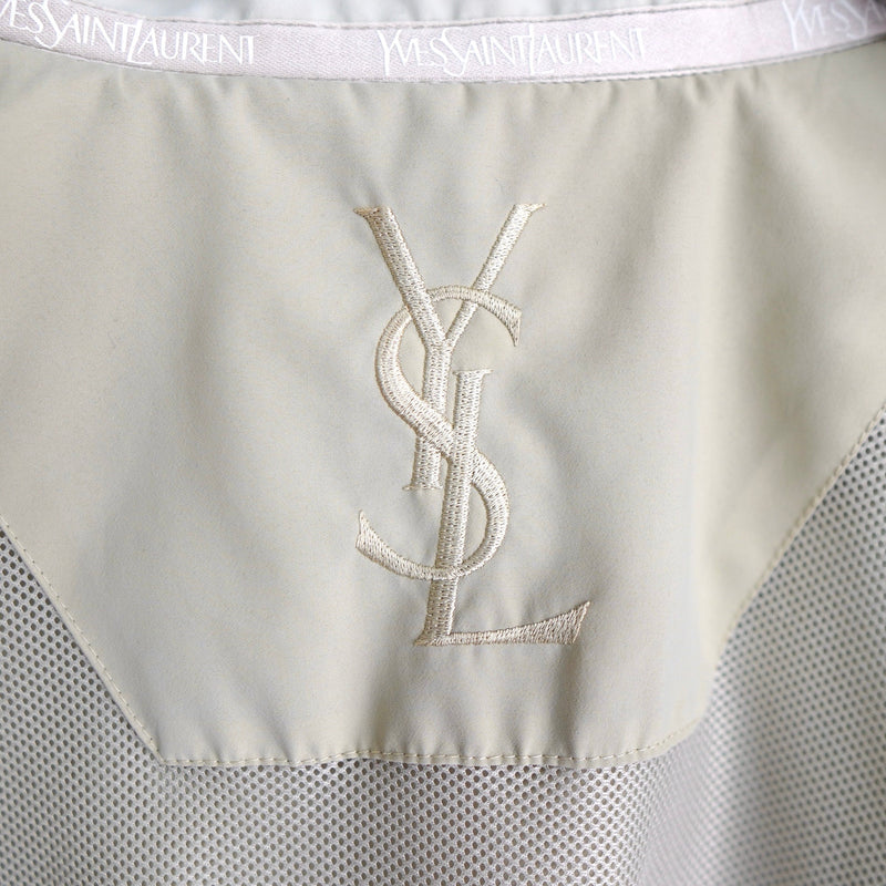 1990's Logo Embroidery Nylon Jacket - NEWSED