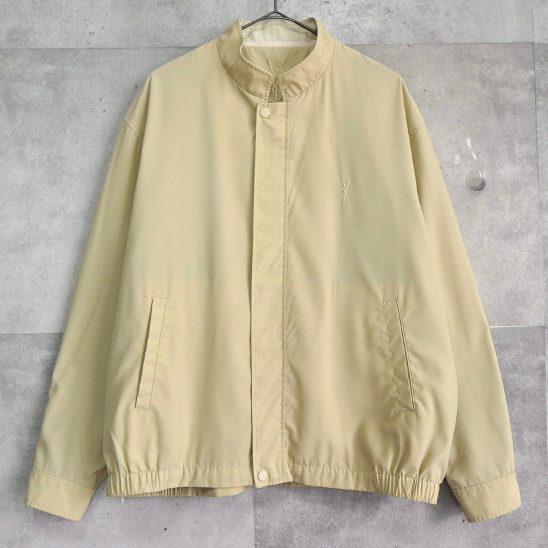 1990's Logo Embroidery Nylon Jacket - NEWSED