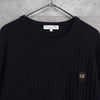 1990's Logo Embroidery Patch Cable Sweater