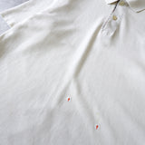 1990's Logo Embroidery Polo Shirt - NEWSED