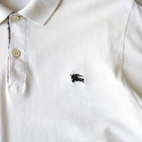 1990's Logo Embroidery Polo Shirt - NEWSED
