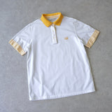 1990's Logo Embroidery Polo Shirt - NEWSED