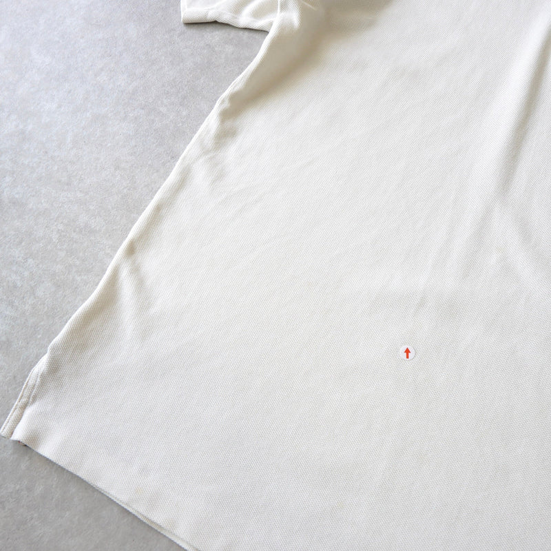 1990's Logo Embroidery Polo Shirt - NEWSED