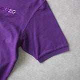 1990's Logo Embroidery Polo Shirt - NEWSED