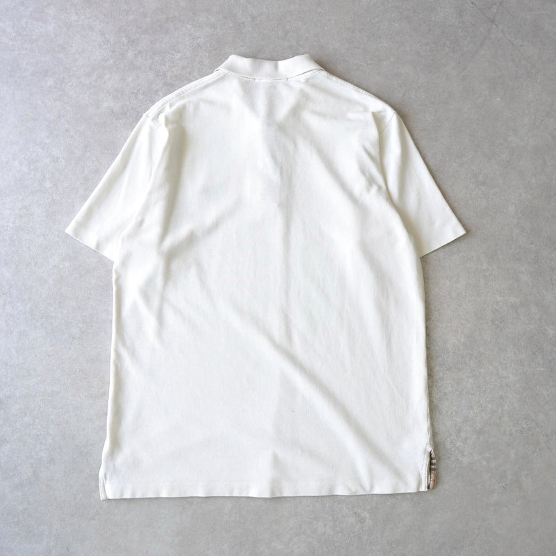 1990's Logo Embroidery Polo Shirt - NEWSED